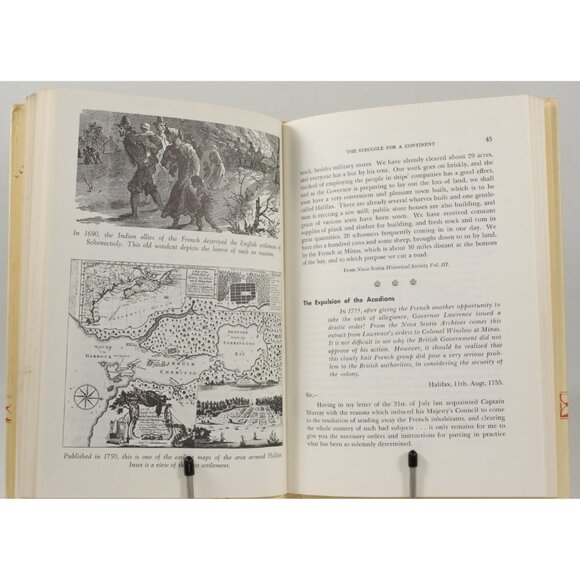 Canadian History Book, Footprints In Time, H Murray Smith, House of Grant 1962 - Picture 9 of 10